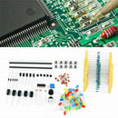 Electronics Component Basic Starter Kit with 830 tie-points Breadboard Cable Res