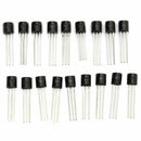 170pcs 17 Values Triode Bipolar Transistor TO-92 NPN PNP Assortment Kit New
