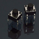 200pcs Tactile Push Button Key Tact Cooker 6 * 6 * 4.5mm 4-pin DIP With Box