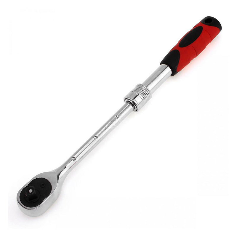New Flexible 3/8" Telescopic Handle Socket Ratchet Wrench Spanner Quick Release