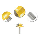 45 Degree Lock Miter Router Bit 1/4'' ' Shank Cutting Diameter Cutter Tools New