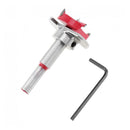 35mm Hinge Cutter Carbide Tipped Drill Bit Wood Positioning Reamer Woodworking