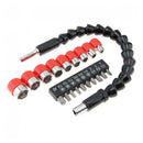 20pcs Flexible Shaft Extension Magnetic Batch Head Drill Bits Woodworking Tool