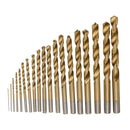 19x HSS Manual Twist Drill Bits For Hard Metal Stainless Steel Wood 1mm-10mm