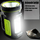 Portable Dual LED Camping Light Rechargeable Searchlight Torch Spotlight Outdoor