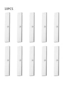 10 LED Wireless PIR Motion Sensor Drawer Light Closet Lamp Cabinet Night Light