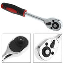 1/4" 24T High Torque Quick Release Ratchet Wrench Spanner Socket Drive Tool