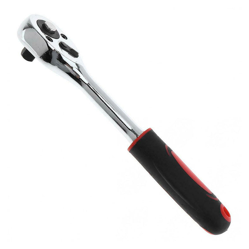 1/2" 24T Reversible Handle Drive Socket Ratchet Wrench Spanner Quick Release