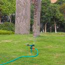 GrowGreen Sprinkler Area Coverage Water Sprinkles for Lawns and Gardens Green