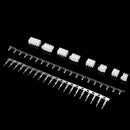 1220 Pcs XH-2.54mm Pin Headers Male Female Pin Housing Connector Kit with Box