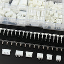 1220 Pcs XH-2.54mm Pin Headers Male Female Pin Housing Connector Kit with Box