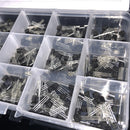 600Pcs 15 Value x 40Pcs Mixed Transistors TO-92 Assortment Kit Set New