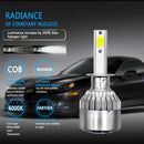 H1 LED Headlight Bulbs Conversion Kit 2 Pcs High Low Beam Driving Fog Lights
