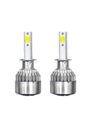 H1 LED Headlight Bulbs Conversion Kit 2 Pcs High Low Beam Driving Fog Lights
