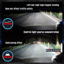 1 Pair H3 COB LED Car Headlight Bulbs 36W 4000LM Driving Fog Light