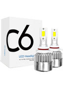 9005/HB3 Car LED Headlight Bulbs 2Pcs 36W Head Lamp Replacement Bulb 6000K