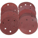 50 * 40-800 Grits Sanding Disc Set Hook Loop Sandpaper 5 Inch 125mm Nice