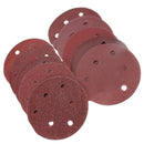 50 * 40-800 Grits Sanding Disc Set Hook Loop Sandpaper 5 Inch 125mm Nice