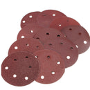 50 Pcs 40-800 Grits Sanding Disc Set Hook Loop Sandpaper 5 Inch 125mm Hot
