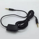 1 x Aux Audio Headset Cable Inline Mute Volume Control for Astro A10 A30 A40 New