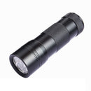 2PCS UV Ultra LED Flashlight Blacklight Violet White Light Inspection Lamp Torch