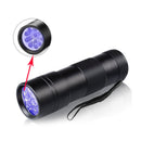 Morpilot 2pcs 2 in 1 LED Torch/UV Torch/Black Light Torch LED Flashlight