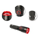 Zoom Flashlight Micro USB Rechargeable Light Mini Lamp Torch Outdoor Newest Use
