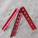 1 Pcs Tent Awning Pegs Nails Sand Ground Stakes Camping Caravan Outdoor Nail New
