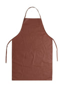 Adjustable Long Bib Chef Kitchen Liquid Resistant Apron Brown For Men Women New