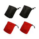 4Pcs Tool Storage Bags Hiking Pocket Wind Rope Buckle Camping Gadget Pouch
