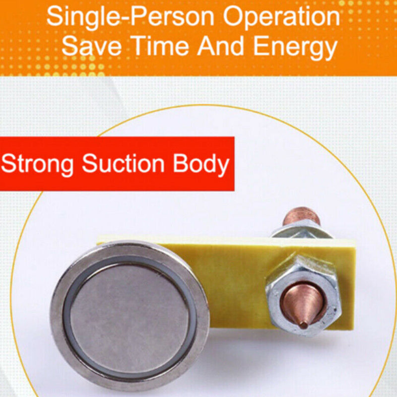 Welding Magnet Head Magnetic Ground Clamp with Copper Tail Screws Welding Tools