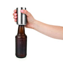 Stainless Steel Press-lift Automatic Beer Opener Corkscrew Restaurant Bar Supply