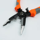 Professional 5 In 1 Durable Wire Strip Crimp Ream Cut Steel Insulated Pliers