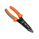 Professional 5 In 1 Durable Wire Strip Crimp Ream Cut Steel Insulated Pliers