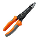 Professional 5 In 1 Durable Wire Strip Crimp Ream Cut Steel Insulated Pliers