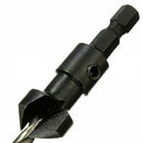 4Pcs Countersink-Drill Drill-Bit-Set Pilot-Holes Woodworking Screw-Sizes