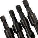 4Pcs Countersink-Drill Drill-Bit-Set Pilot-Holes Woodworking Screw-Sizes
