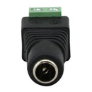20x Male + Female DC Power Jack Connector Adapter Plug 2.1 x 5.5mm for CCTV LED