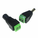 20x Male + Female DC Power Jack Connector Adapter Plug 2.1 x 5.5mm for CCTV LED