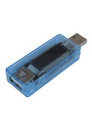 1 Pc USB Charger Power Capacity Tester Voltage Current Meter Testing Tool Blue