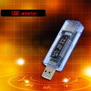 1 Pc USB Charger Power Capacity Tester Voltage Current Meter Testing Tool Blue