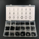 225Pcs Black Rubber O-Ring Assortment Washer Gasket Sealing Ring Kit 18 Sizes