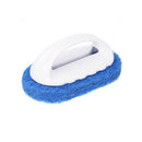 2X Spong Brushes Scrub Brush Eraser With Handle Kitchen Bathroom Cleaning Tool