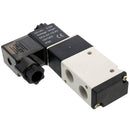 DC 24V 2-Position 5-Way Electric Solenoid Valve Pneumatic Air Valve New Hot