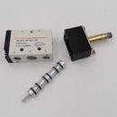 DC 24V 2-Position 5-Way Electric Solenoid Valve Pneumatic Air Valve New Hot