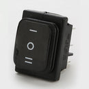 6-Terminals 3 Position ON/OFF/ON DPDT Boat Rocker Switch 16A 250VAC 1x Hot