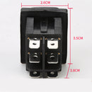 6-Terminals 3 Position ON/OFF/ON DPDT Boat Rocker Switch 16A 250VAC 1 pc Nice