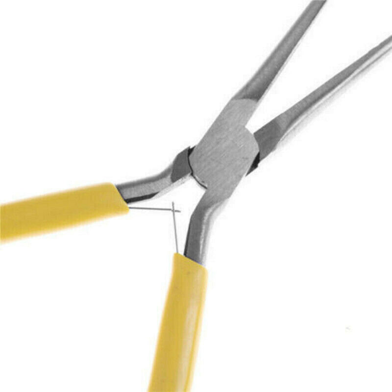 1 x Mini Pliers Jewlery Making DIY Tool Long Needle Nose Precision Pliers 150mm