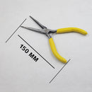 1 x Mini Pliers Jewlery Making DIY Tool Long Needle Nose Precision Pliers 150mm