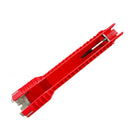 1xMultifunction Faucet Wrench Double-Head Water Pipe Spanner Sink Installer Tool